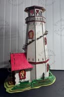 Lighted Light House 4