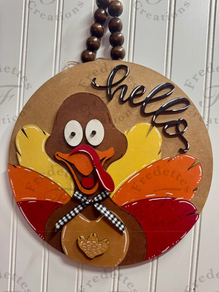 Hello Turkey Sign