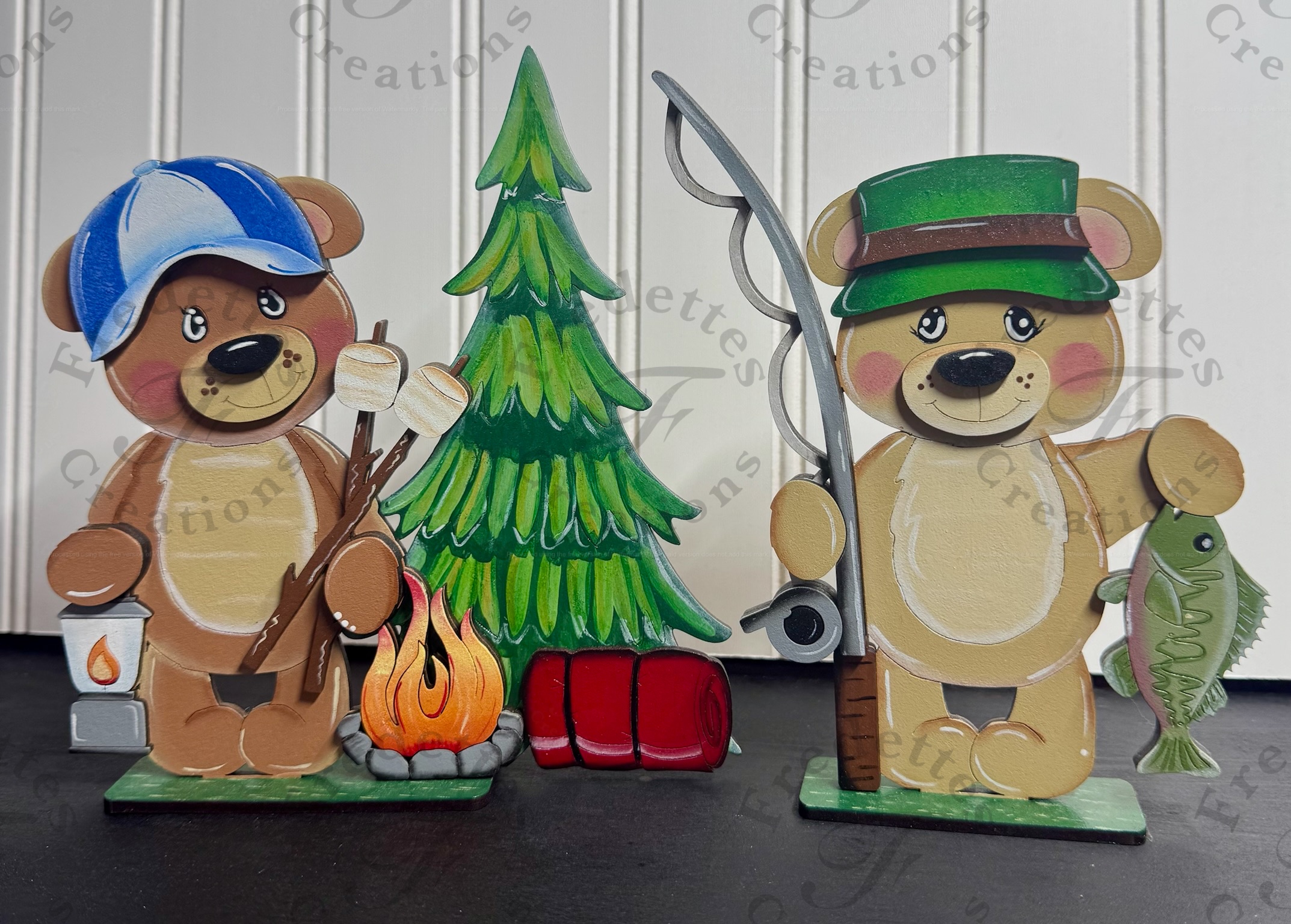 Camping Bear Set