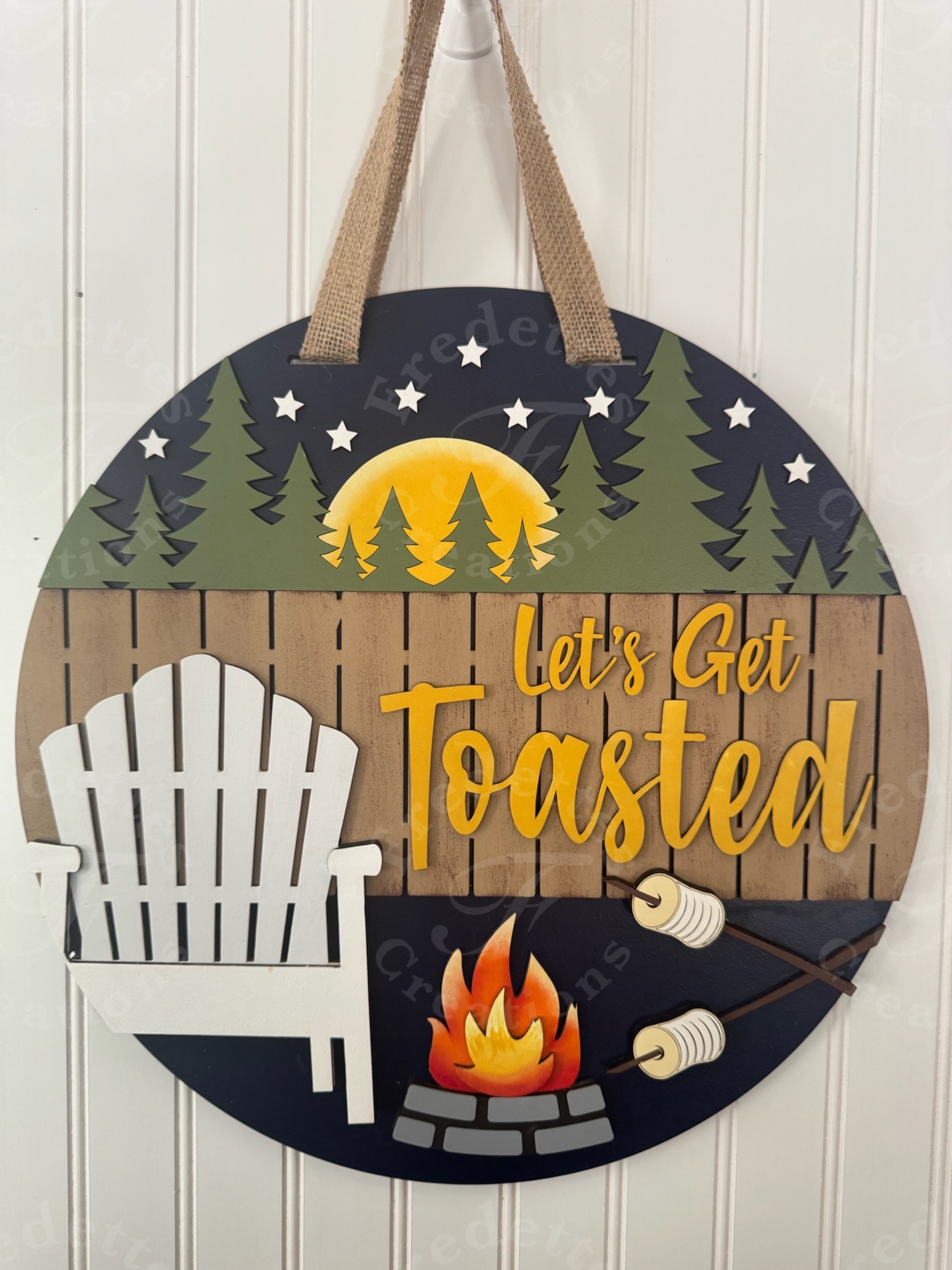 Let’s Get Toasted 18” Sign
